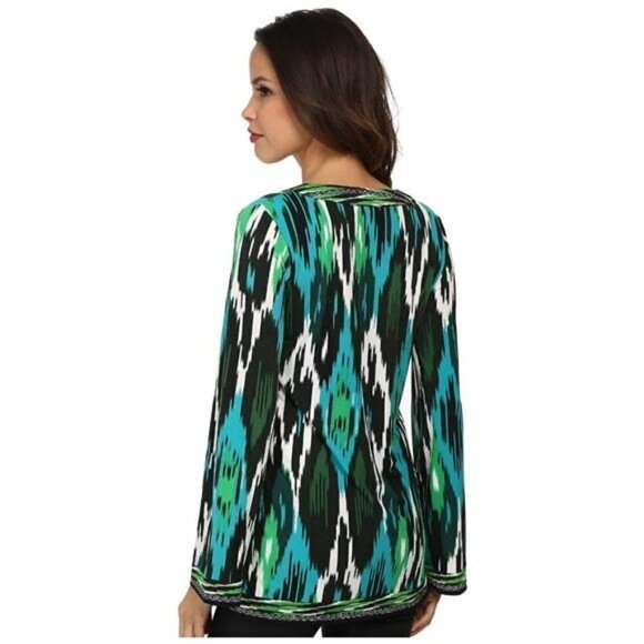 Michael Kors 'Menera' Ikat Print Tunic - Picture 2 of 16